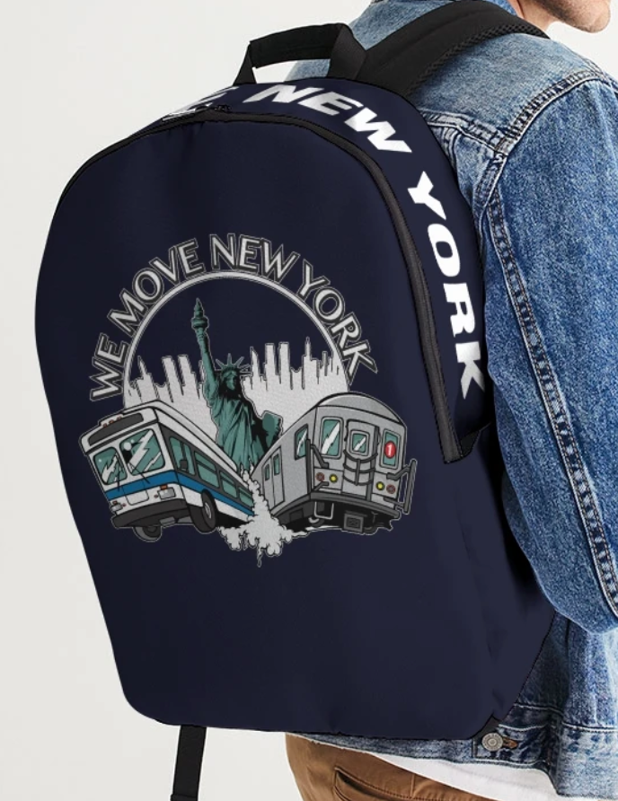 WMNY Large Train and Bus Backpack